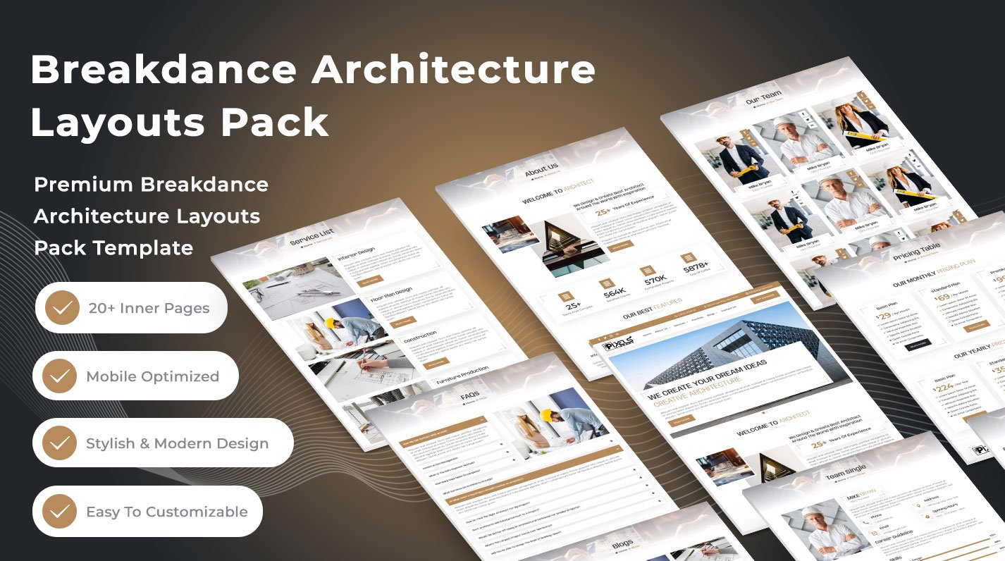 Breakdance Architecture Layouts Pack