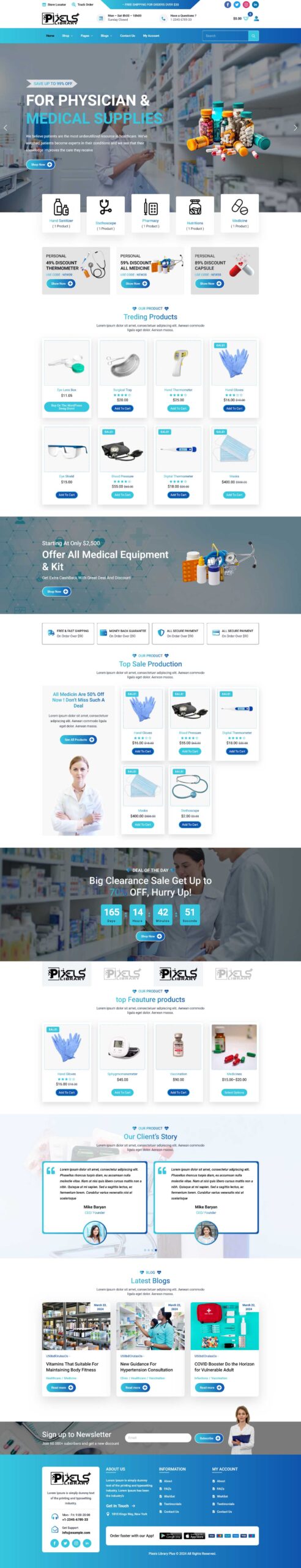 Breakdance Medical Supplies Shop Layouts Pack SC