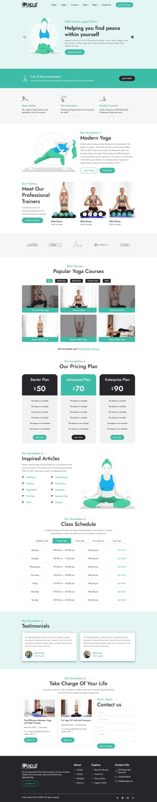 Breakdance Yoga Layouts Pack SC