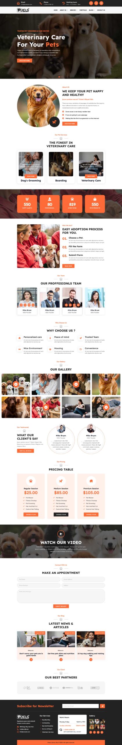 Breakdance Animal Shelter Template