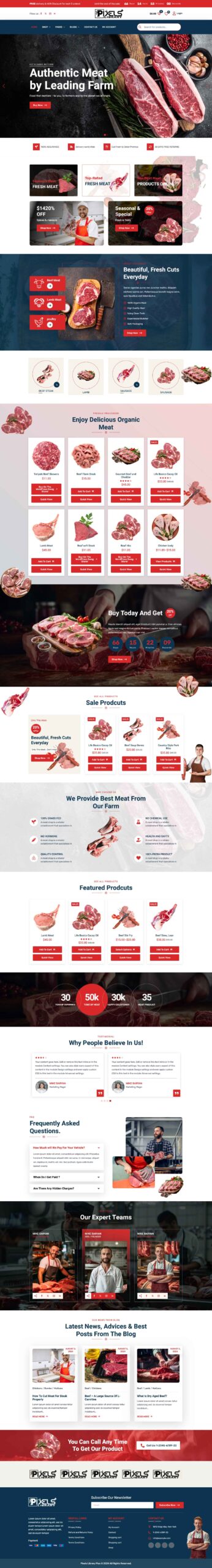 Breakdance Butcher Shop Template