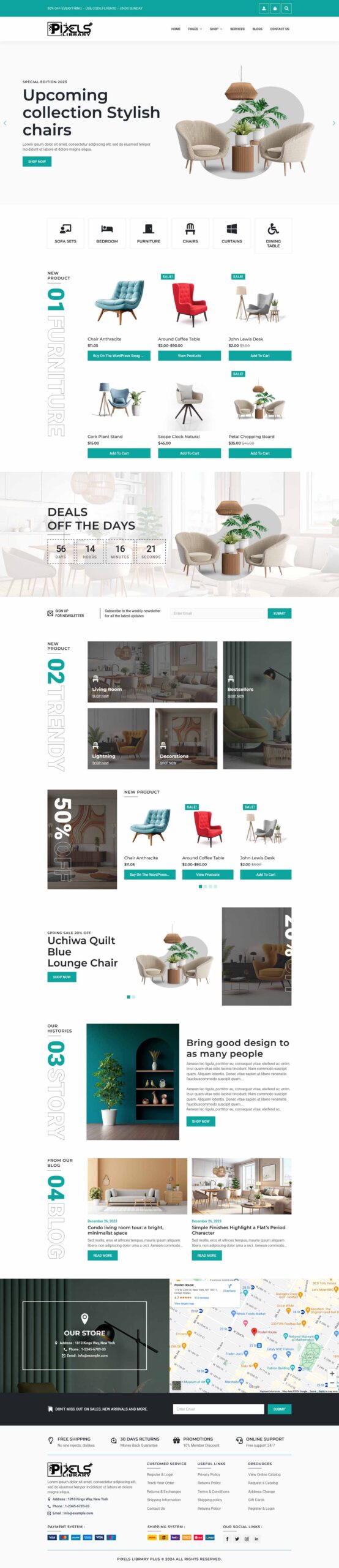 Breakdance Furniture Shop Template