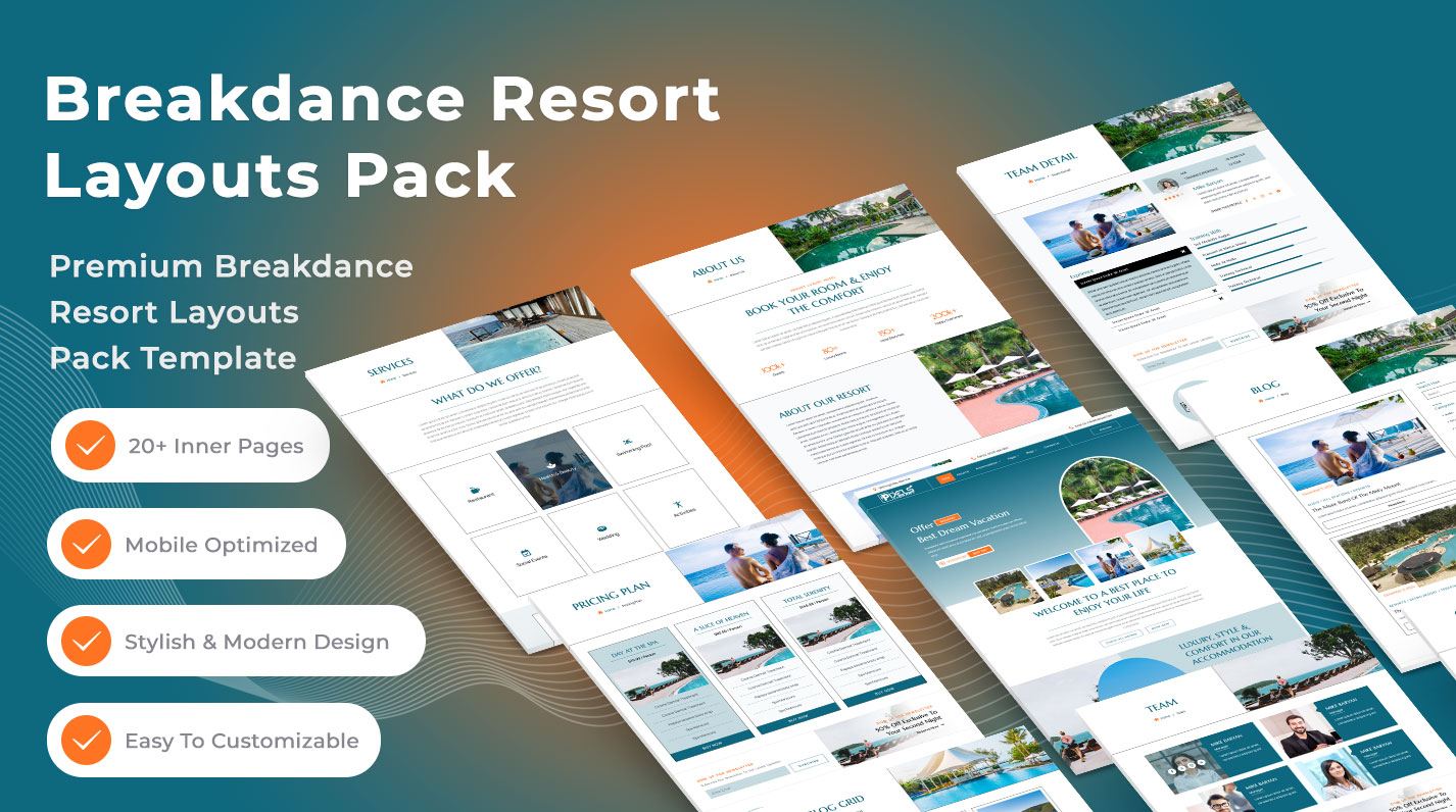 Breakdance Resort Layouts Pack