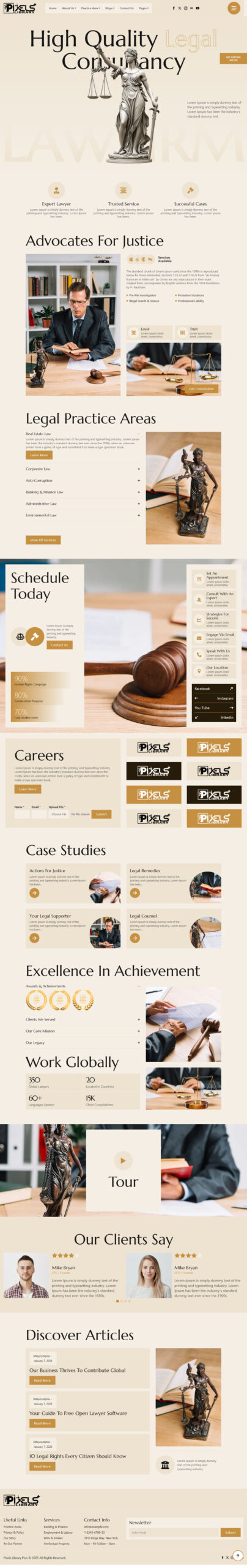 Breakdance Law Firm Template