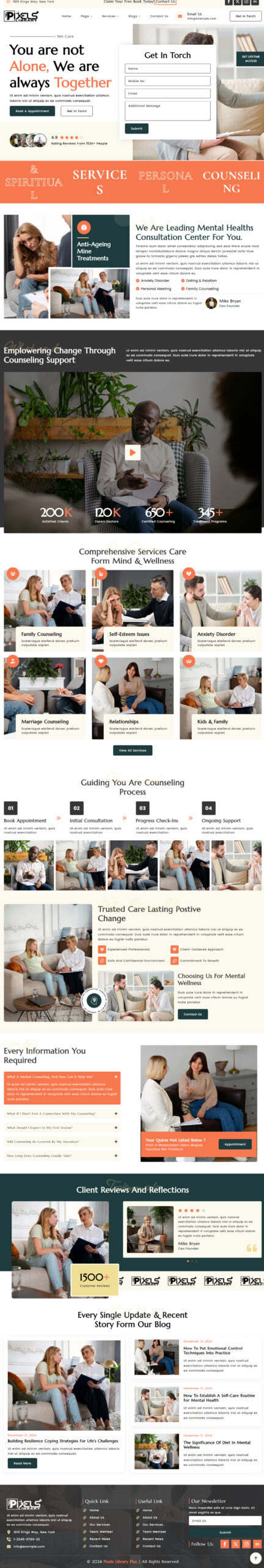 Breakdance Personal Counseling Template