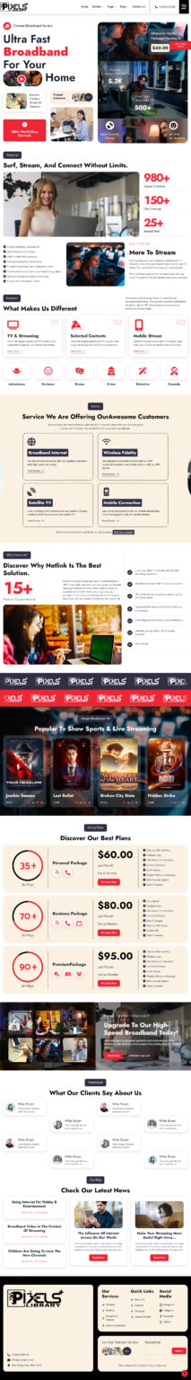 Breakdance Telecom Layouts Pack