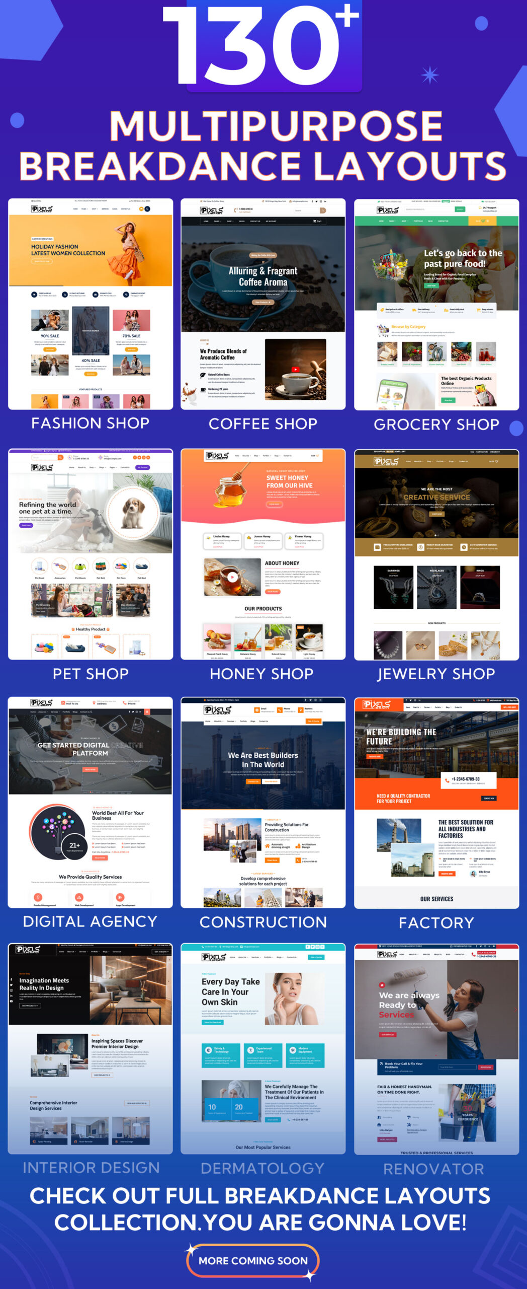 Breakdance Templates