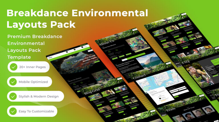 Breakdance Environmental Layouts Pack