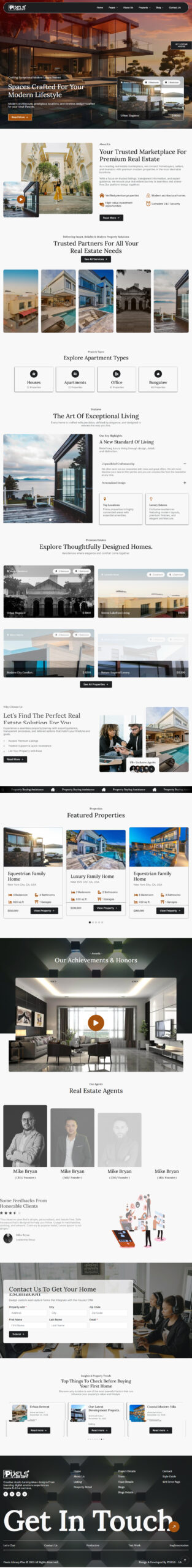 Breakdance Realtor Agency Template