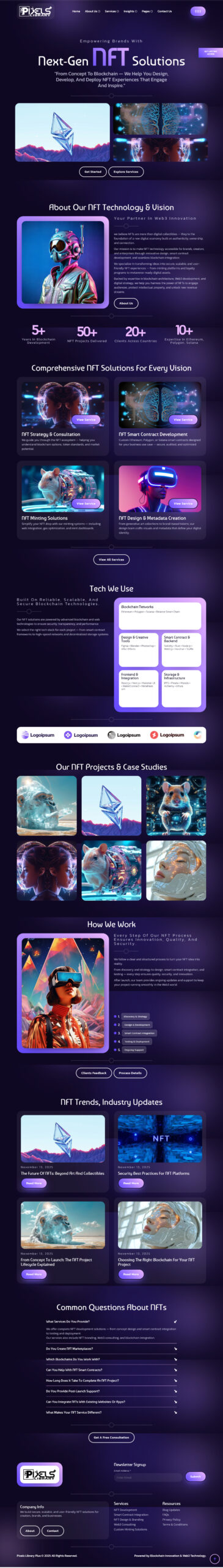 Breakdance NFT Template