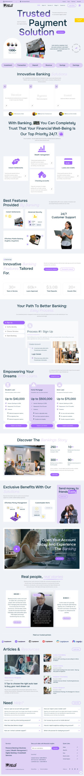 Breakdance Banking Template