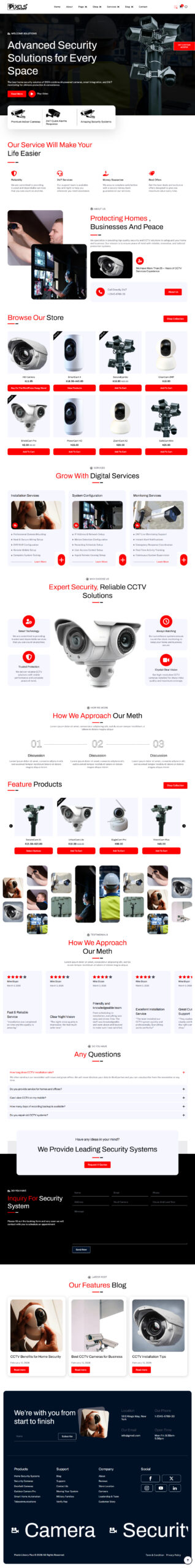 Breakdance CCTV Security Camera Template