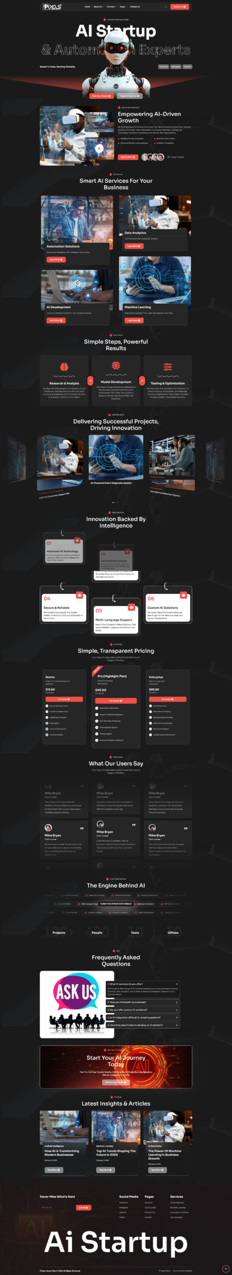 Breakdance AI Startup Template