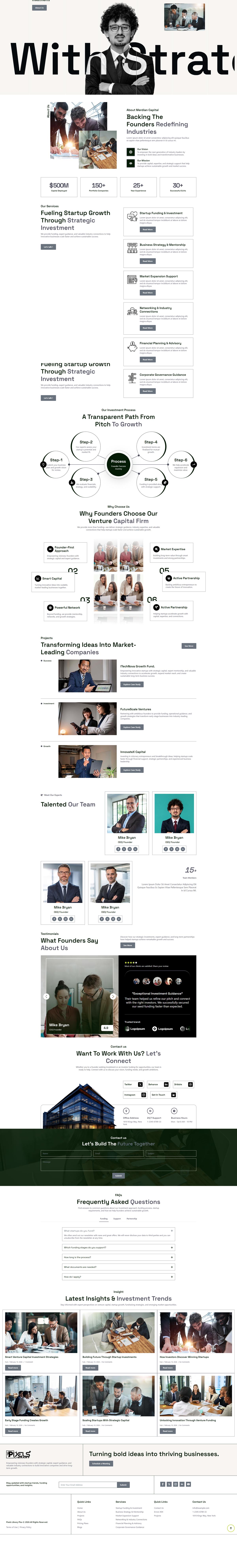 Breakdance Venture Capital Firms Template