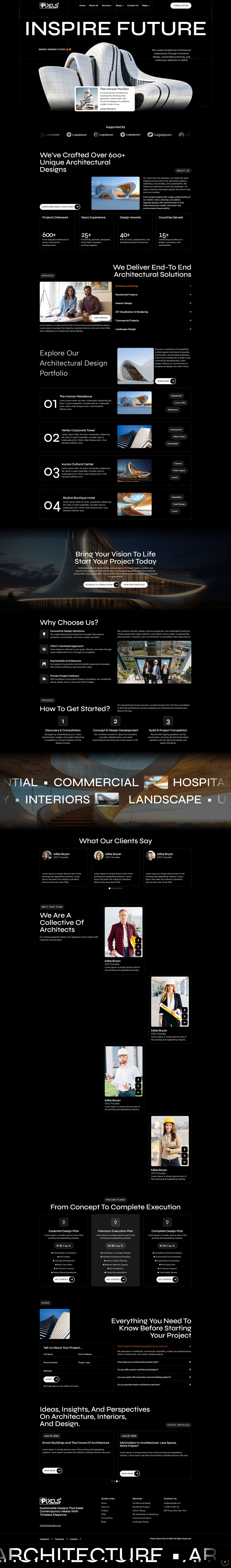 Breakdance Architecture Template