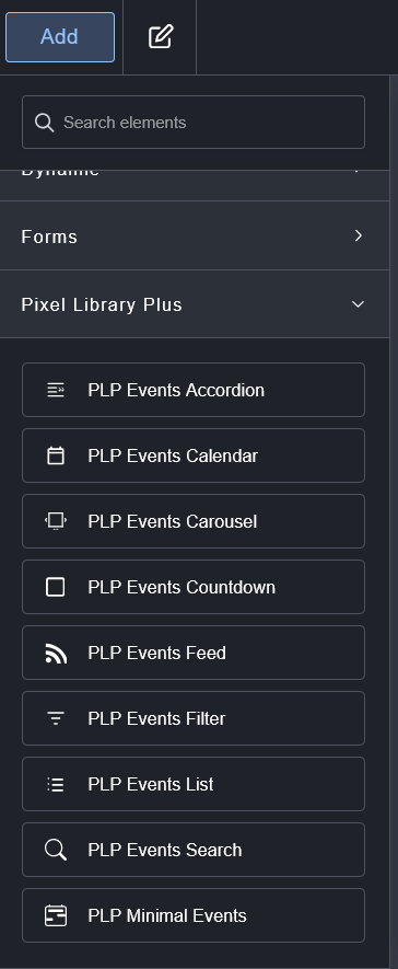 Breakdance Events Calendar Elements plugin