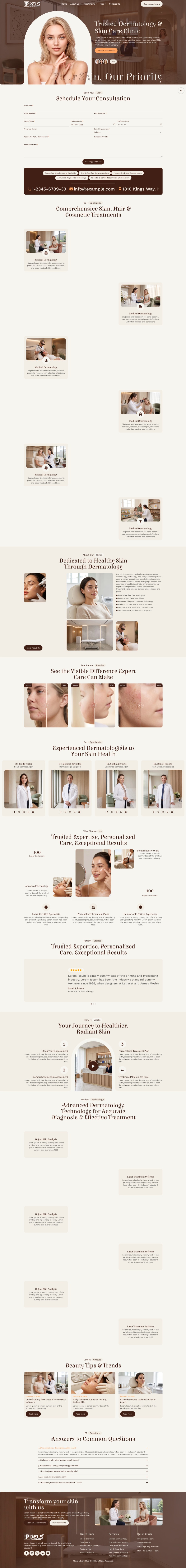Breakdance Dermatologist Template Pack