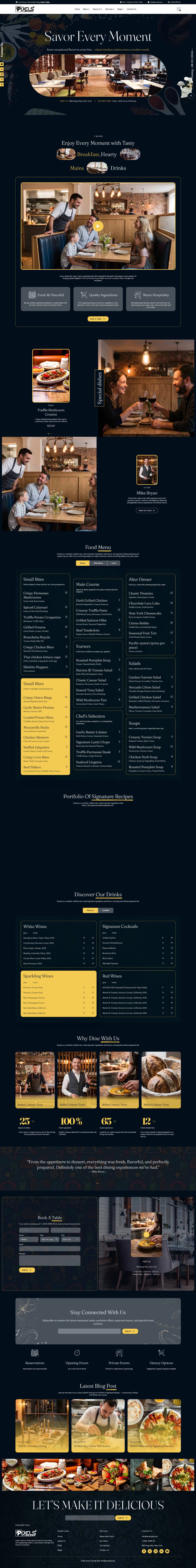 Breakdance Restaurant Template Pack