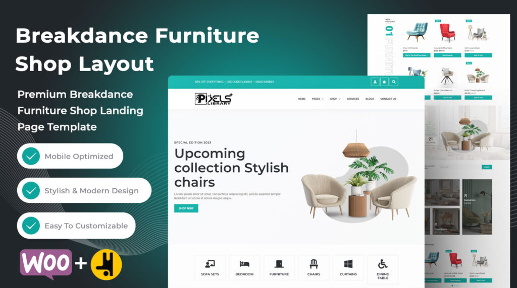 Breakdance Furniture Shop Layout