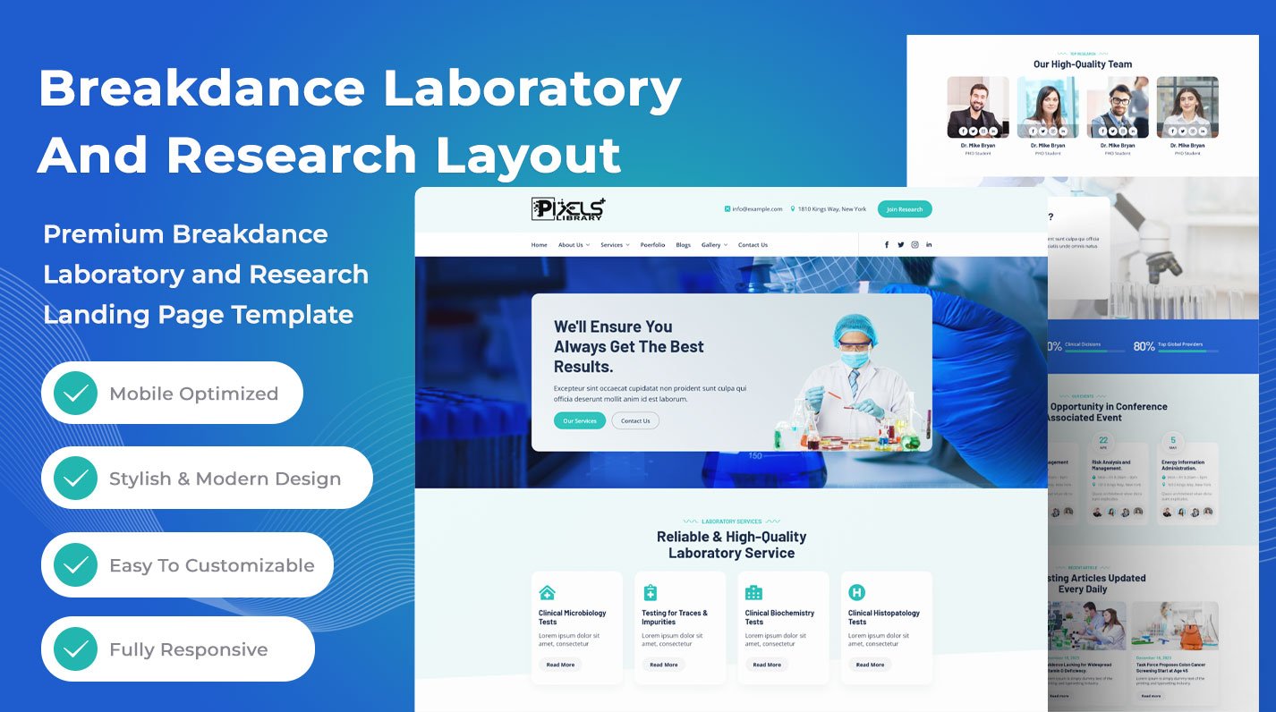 Breakdance Laboratory and Research Layout