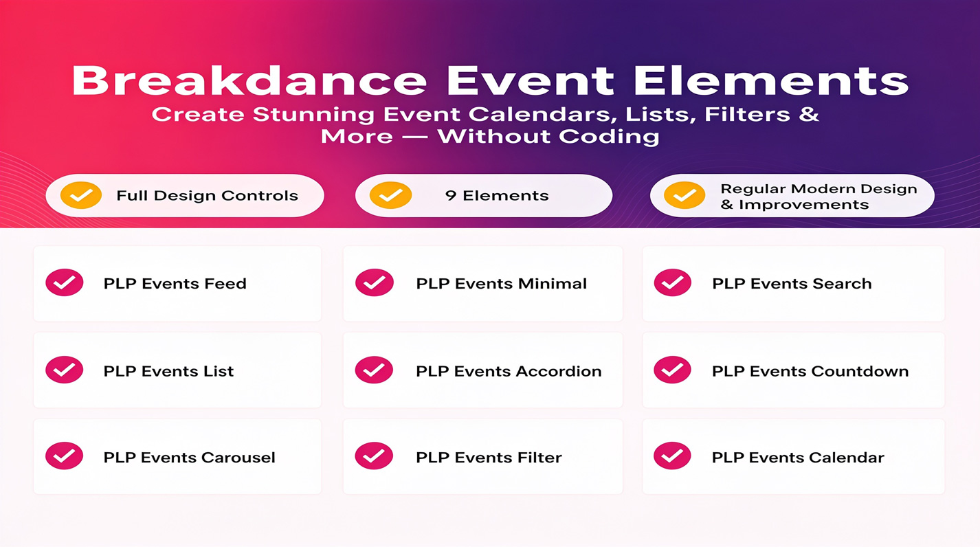 Breakdance Event Elements